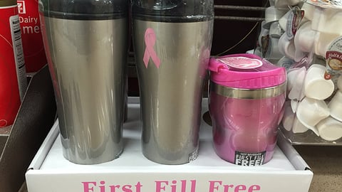 7-Eleven 'Breast Cancer' Mugs