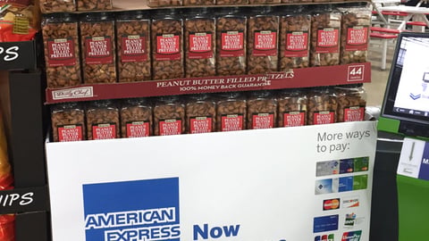 Sam’s Club American Express Pallet Wrap