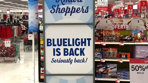 Kmart ‘Attention Kmart Shoppers’ Stanchion Sign