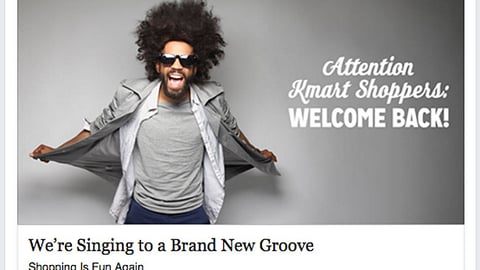 Kmart ‘Attention Kmart Shoppers’ Facebook Update