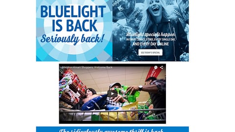 Kmart ‘Bluelight Specials’ Promotional Page