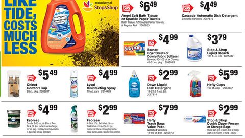 Ahold USA 'Cleans Like Tide' Feature