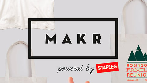 Staples Makr Mobile App Home Page