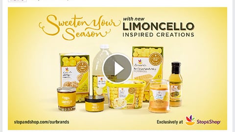 Stop & Shop Limited Time Originals Facebook Update