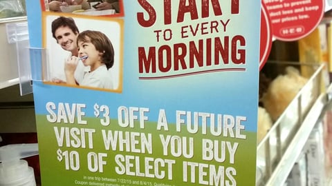 H-E-B 'Successful Start to Every Morning' Shelf Talker