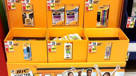Bic Dump Bin