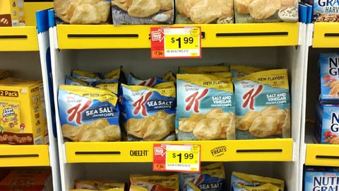 Kellogg's 'Fuel Up For School' Floorstand