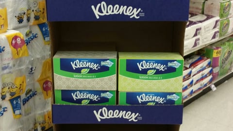 Kleenex 'Thick & Absorbent' Floorstand