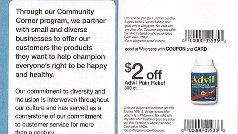 Walgreens 'Hispanic Heritage Month' Coupon Book Feature