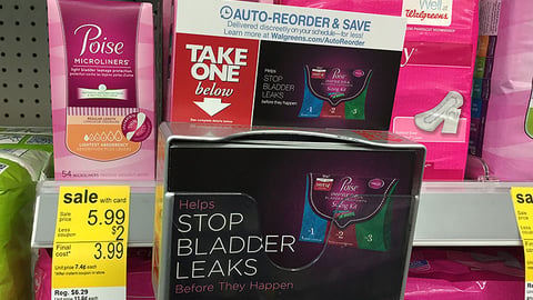 Poise Impressa 'Take One' Dispenser