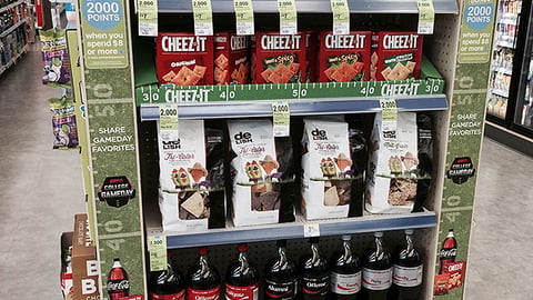 Walgreens Multi-Brand 'Gameday' Endcap