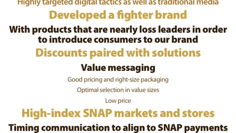 Techniques for Targeting Value/Low-Income Shoppers