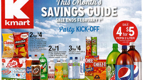 Kmart 'Party Kick-Off' Feature
