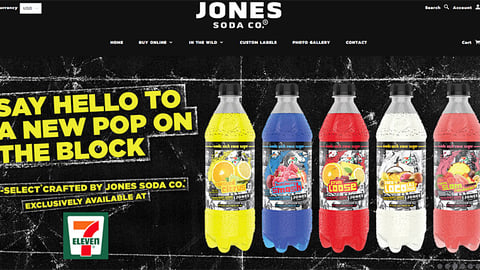 Jones Soda 7-Select 'New Pop' Carousel Ad