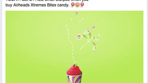 7-Eleven ‘Airheads Day’ Facebook Update