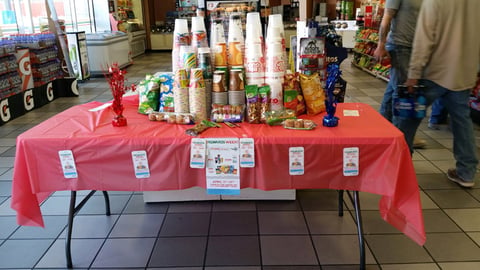 7-Eleven '7Rewards Week' Table Display