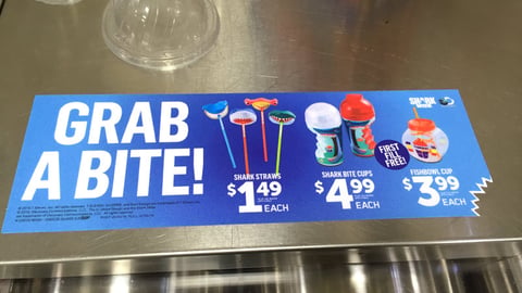 7-Eleven ‘Grab a Bite’ Countertop Cling