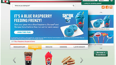 7-Eleven ‘Shark Week’ Carousel Ads