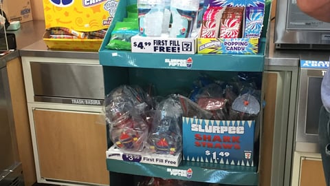 7-Eleven ‘Shark Week’ Floorstand