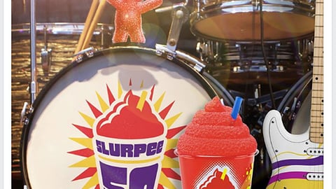 Sour Patch Redberry Slurpee Facebook Update