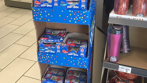 Pop-Tarts 7-Eleven 'Slurpee 50' Floorstand
