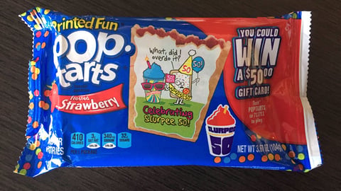 Pop-Tarts 7-Eleven ‘Slurpee 50’ Packaging