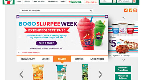 7-Eleven ‘BOGO Slurpee Week’ Carousel Ad