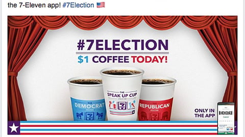 7-Eleven ‘7Election’ Facebook Update