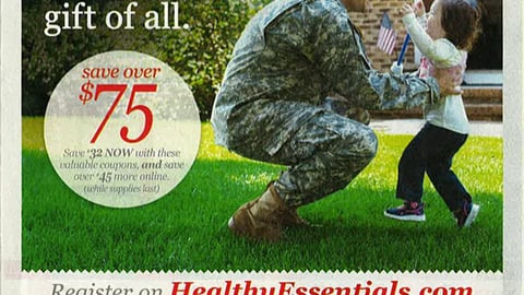 J&J 'Healthy Essentials' FSI Cover