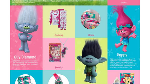 Kmart ‘Trolls’ Landing Page