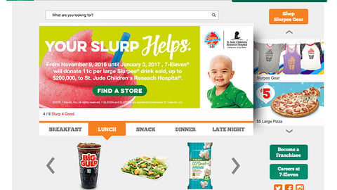 7-Eleven St. Jude ‘Your Slurp Helps’ Carousel Ad