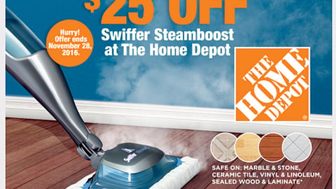 P&G Home Depot ‘Holiday Cleaning’ Email