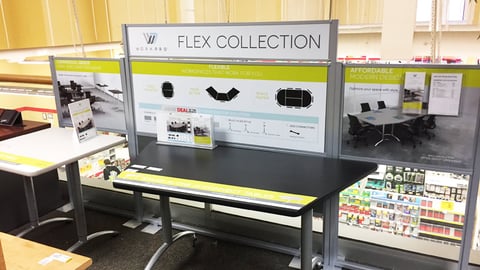 WorkPro Flex Collection Stanchion Signs