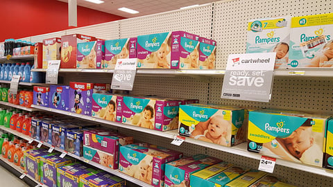 Target Cartwheel Shelf Signs