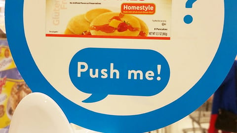 ShopRite 'Gluten Free Pancakes' Audio Shelf Talker
