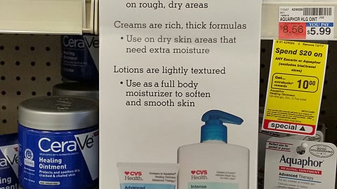 CVS 'Choose The Formula' Shelf Sign