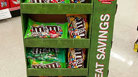 Mars Walgreens 'Score Great Savings' Floorstand