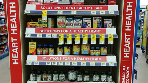 Walgreens 'Healthy Heart' Endcap