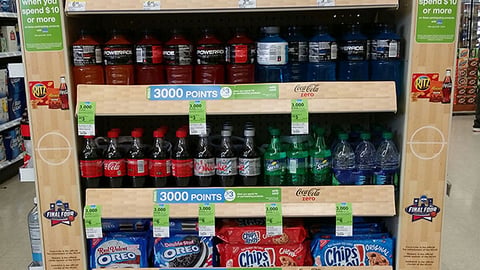 Walgreens Multi-Brand 'Final Four' Endcap