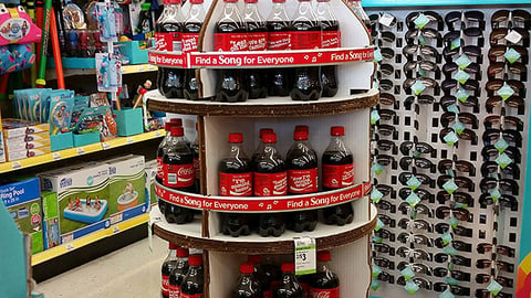 Coca-Cola 'Find a Song for Everyone' Floorstand