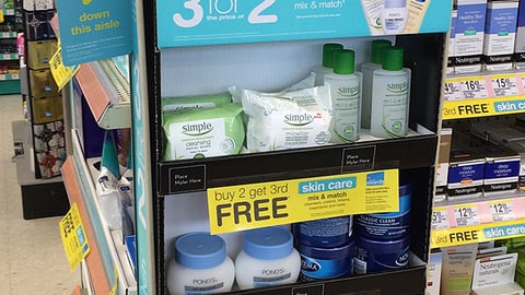 Walgreens Unilever 'Skin Care' Power Wing