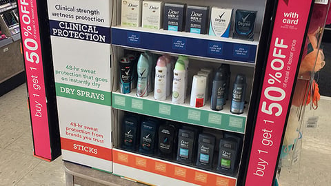 Unilever Walgreens 'Do Deo Better' Endcap