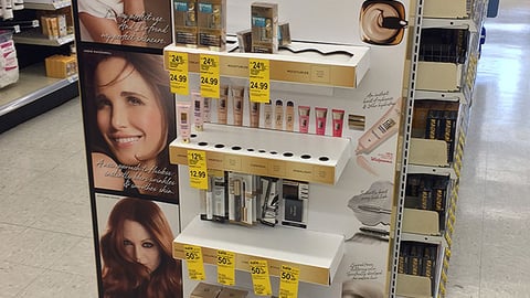 L'Oreal Paris Walgreens Endcap