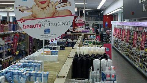 Walgreens 'Beauty Enthusiast' Pole Topper