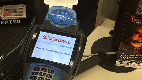 Walgreens 'Beauty Enthusiast' PIN Pad Signage