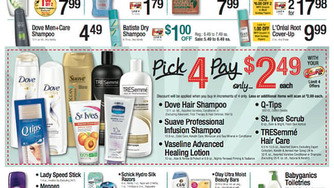 ShopRite P&G 'brandSaver' Circular Bursts