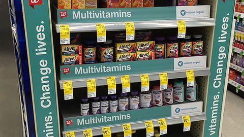 Walgreens 'Happy Thanks for Giving' Endcap
