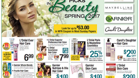 ShopRite L'Oreal ‘Best Picks in Beauty’ Feature