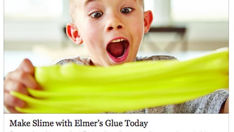 Office Depot Elmer’s ‘Make Slime’ Facebook Update