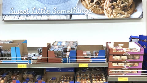 Aldi ‘Sweet Little Somthings’ Category Marker